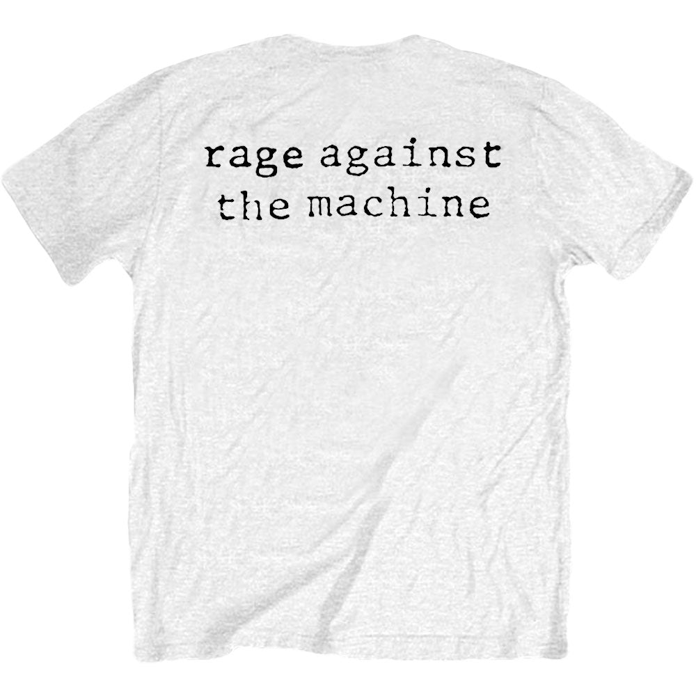 Rage Against The Machine Calm Like A Bomb T-shirt Back