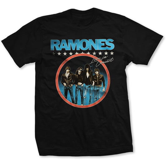 Ramones Circle Photo T-shirt Front