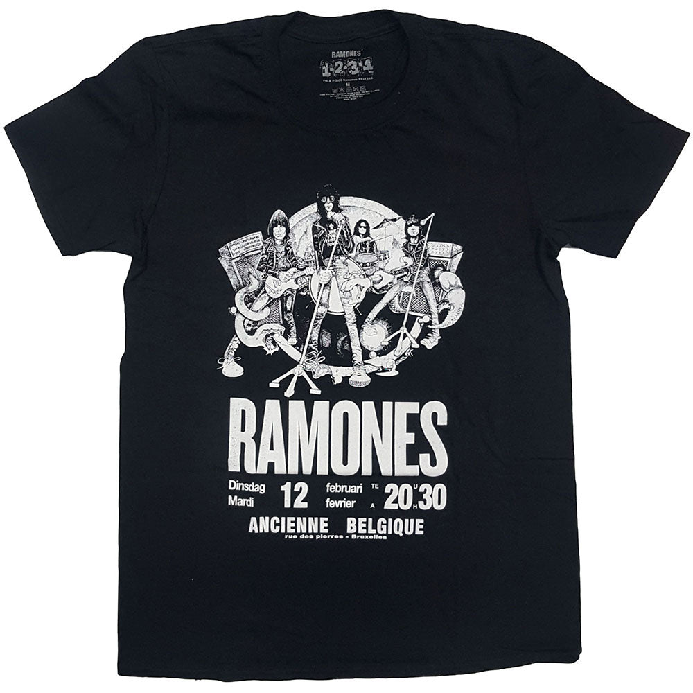Ramones Belgique T-shirt Front