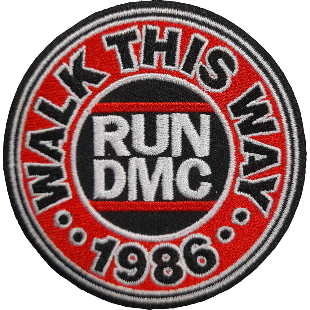 Run DMC Walk This Way Woven Patch Front