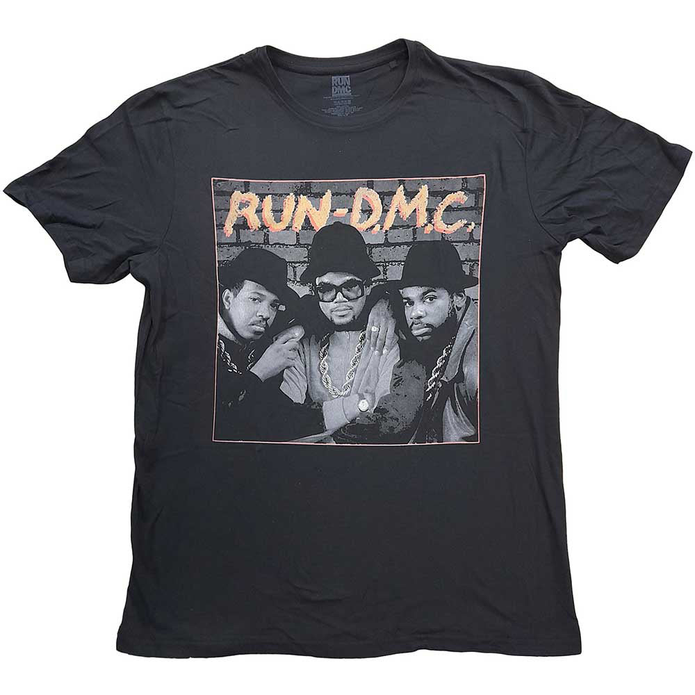 Run DMC B&w Photo T-shirt Front
