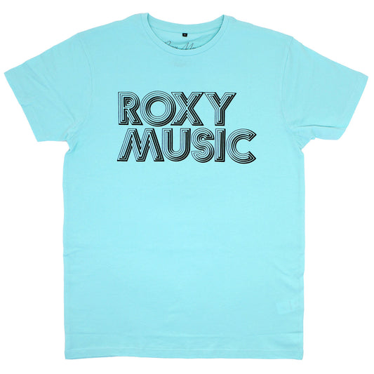 Roxy Music Disco Logo T-shirt Front
