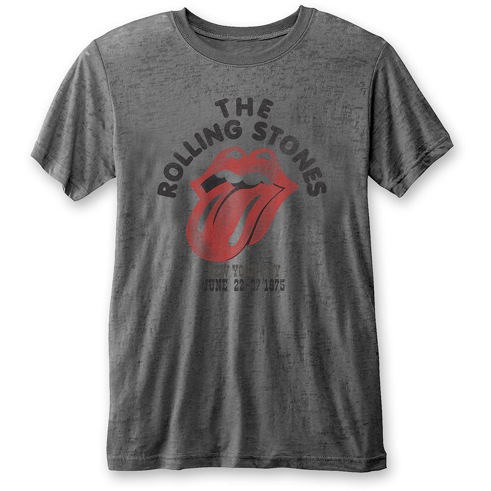 Rolling Stones New York City 75 T-shirt Front