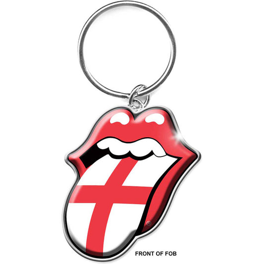 Rolling Stones England Metal Key Chain