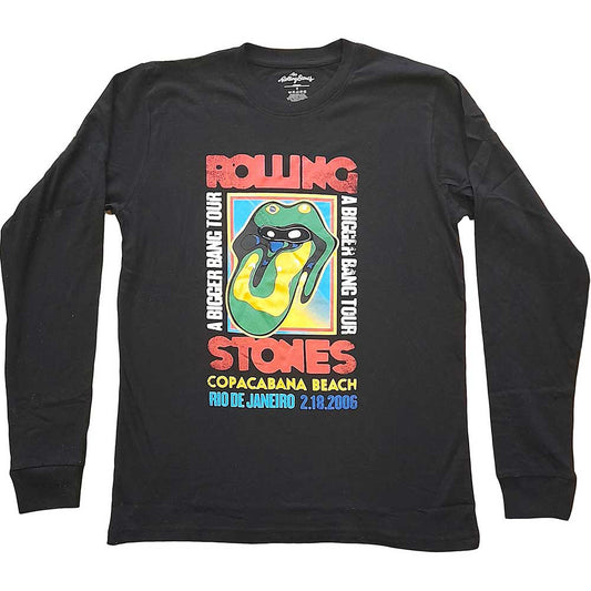 Rolling Stones Copacabana Beach Long Sleeve Front