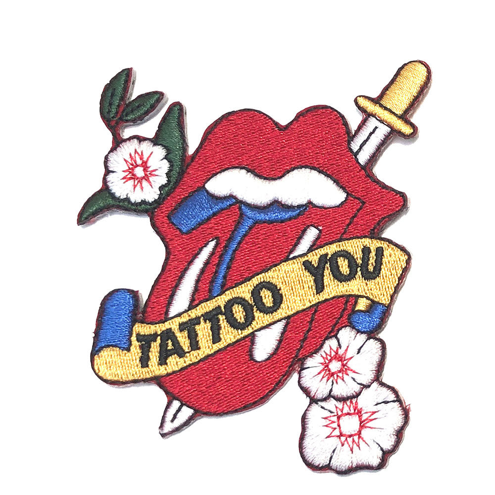 Rolling Stones Tattoo You Woven Patch Front