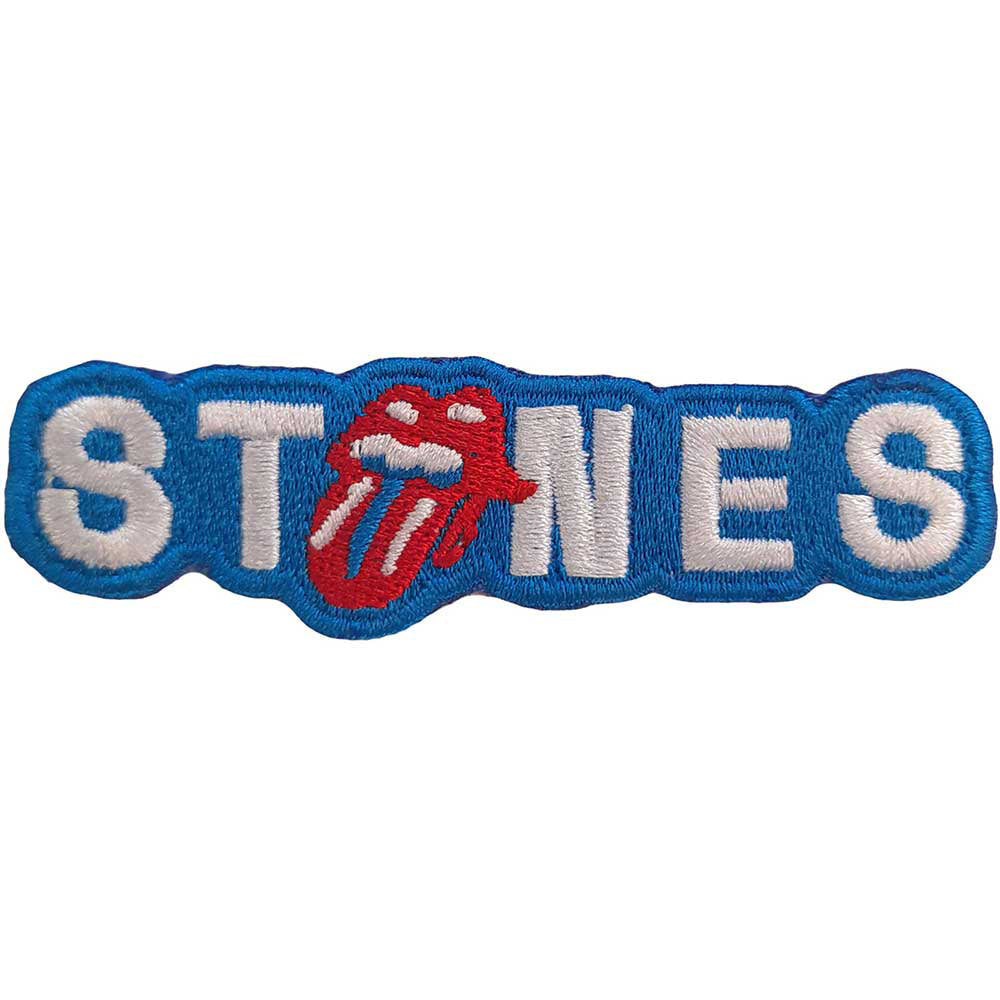 Rolling Stones Cut-out No Filter Licks Woven Patch Front