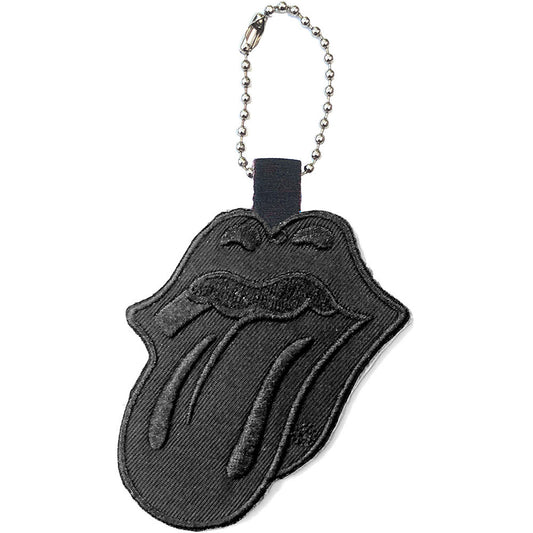 Classic Tongue Black Metal Key Chain