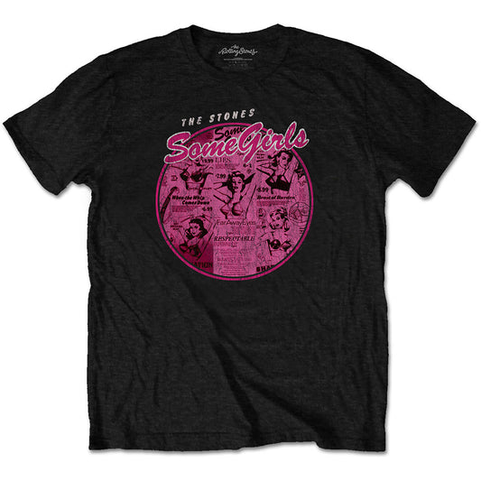 Rolling Stones Some Girls Circle V.2. T-shirt Front