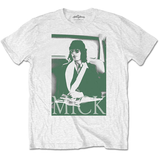 Rolling Stones Mick Photo Version 1 T-shirt Front