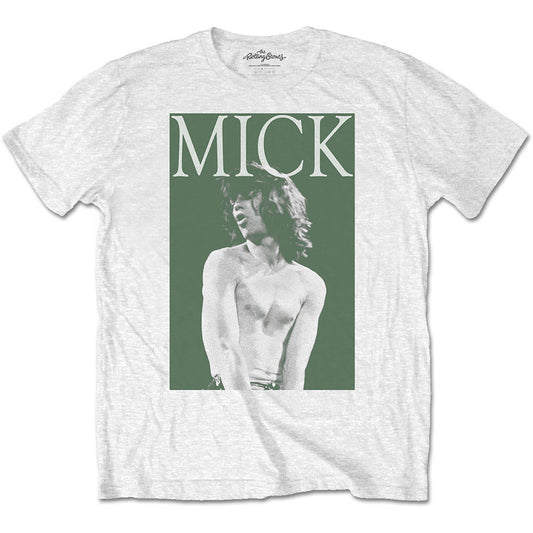 Rolling Stones Mick Photo Version 2 T-shirt Front