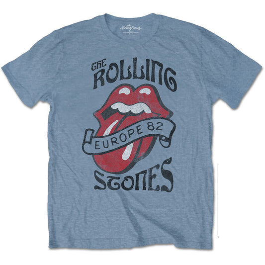 Rolling Stones Europe '82 Tour T-shirt Front