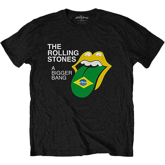 Rolling Stones Bigger Bang - Brazil '80 T-shirt Front