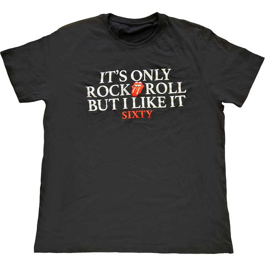 Rolling Stones Sixty It's Only R&r But I Like It T-shirt Front