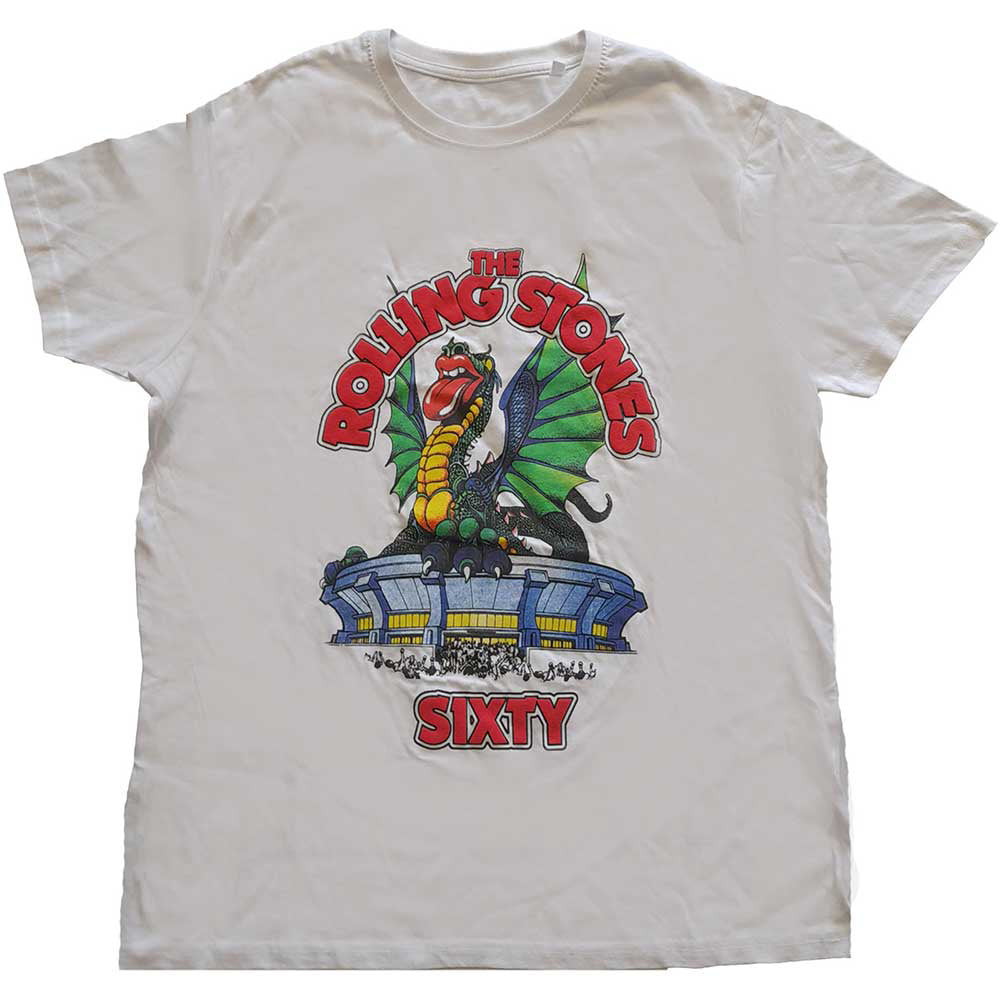Rolling Stones Sixty Stadium Dragon T-shirt Front