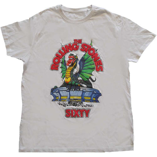 Rolling Stones Sixty Stadium Dragon T-shirt Front