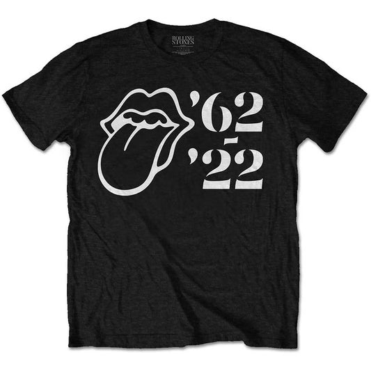 Rolling Stones Sixty Outline '62 - '22 T-shirt Front