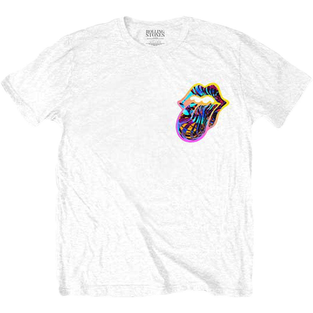 Rolling Stones Sixty Gradient Text T-shirt Front