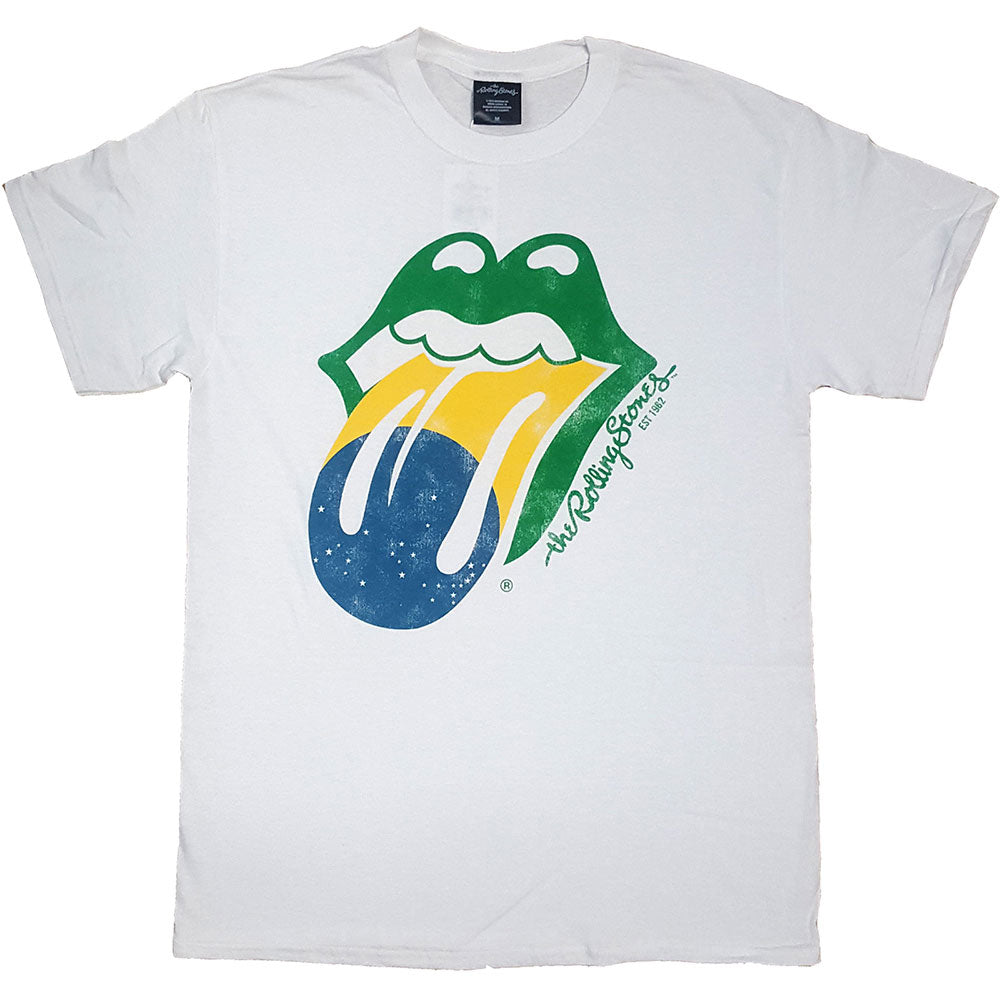 Rolling Stones Brazil Tongue T-shirt Front