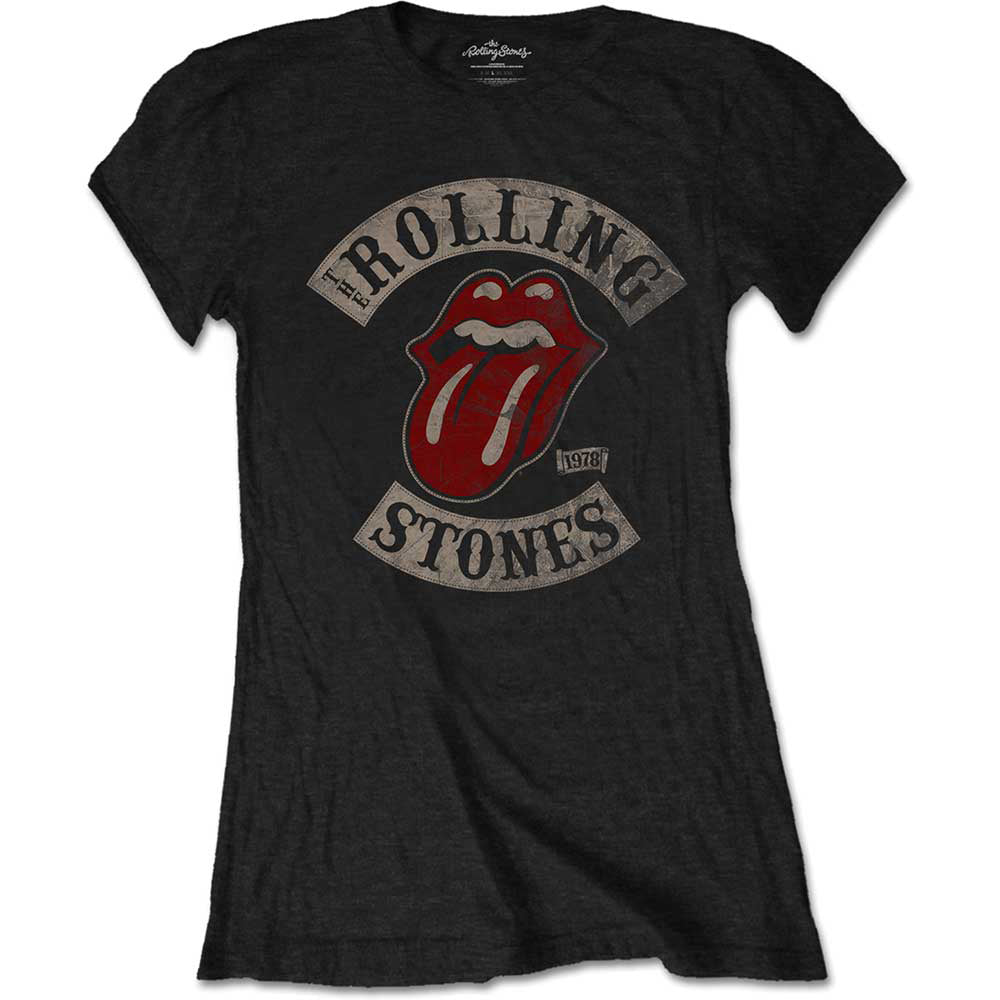 Rolling Stones Tour 1978 Junior Top Front