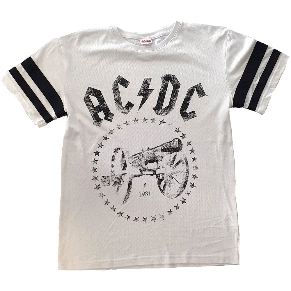 AC/DC For Those About To Rock American Football Style T-shirt Front