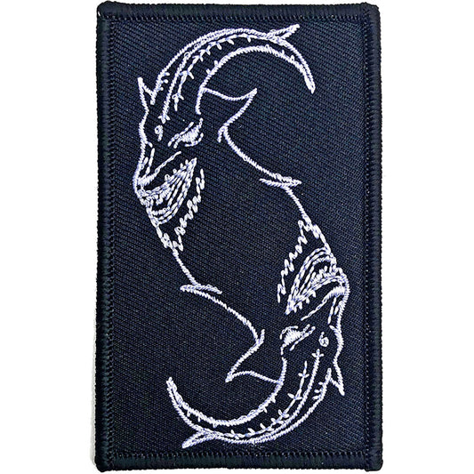 Slipknot Goat Outline Woven Patch Front
