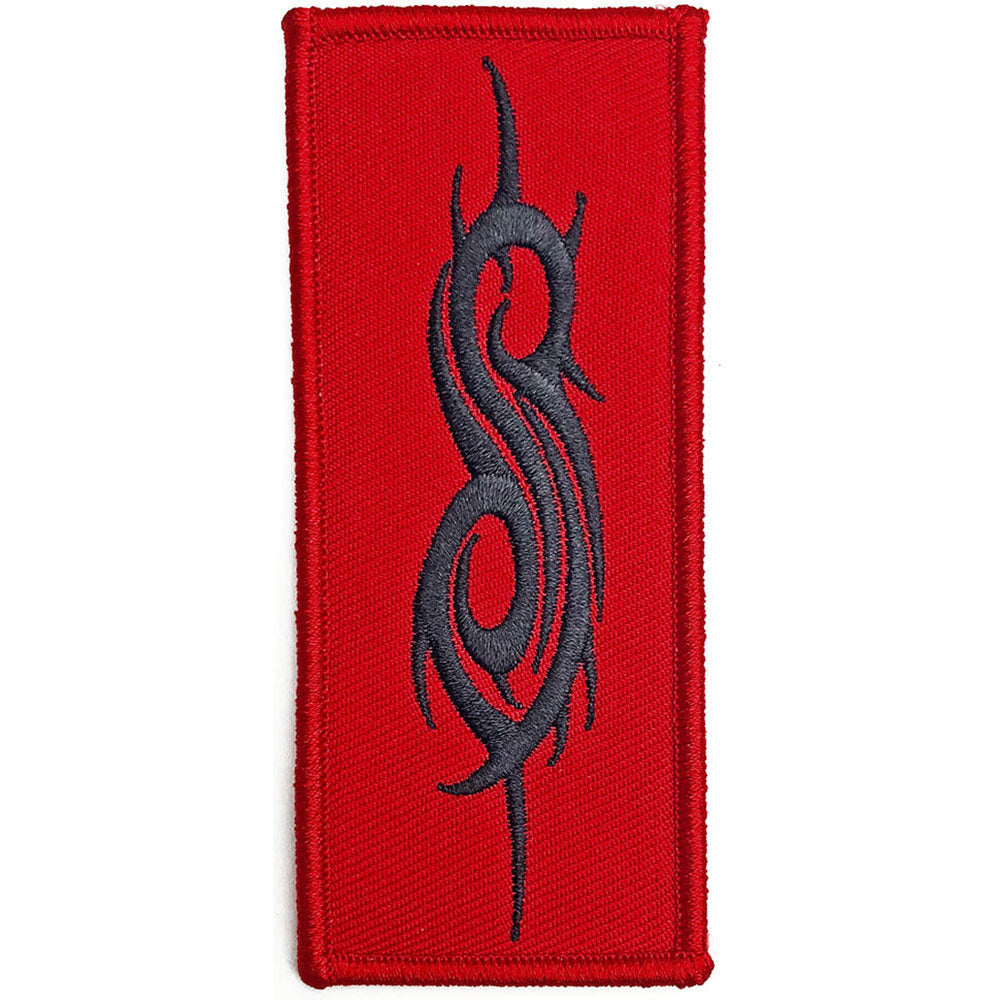 Slipknot Black Tribal Sigil Woven Patch Front