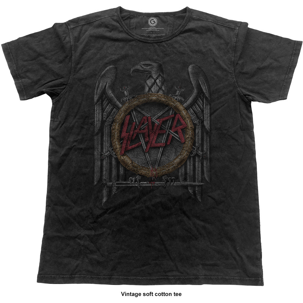Slayer Eagle Vintage T-shirt Front