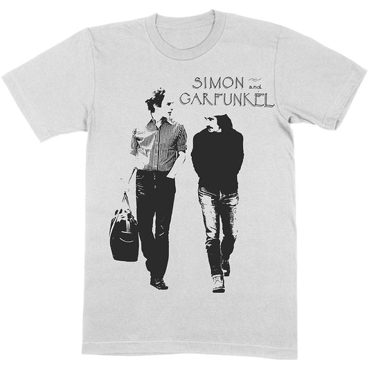 Simon & Garfunkel Walking T-shirt Front