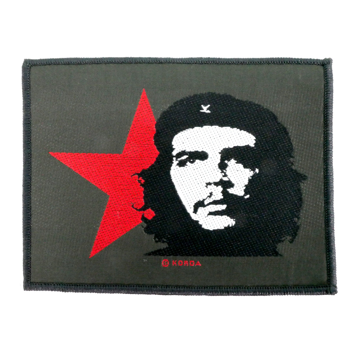 Che Guevara Star Woven Patch Front