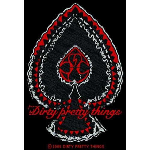 Dirty Pretty Things Spade Woven Patch Front