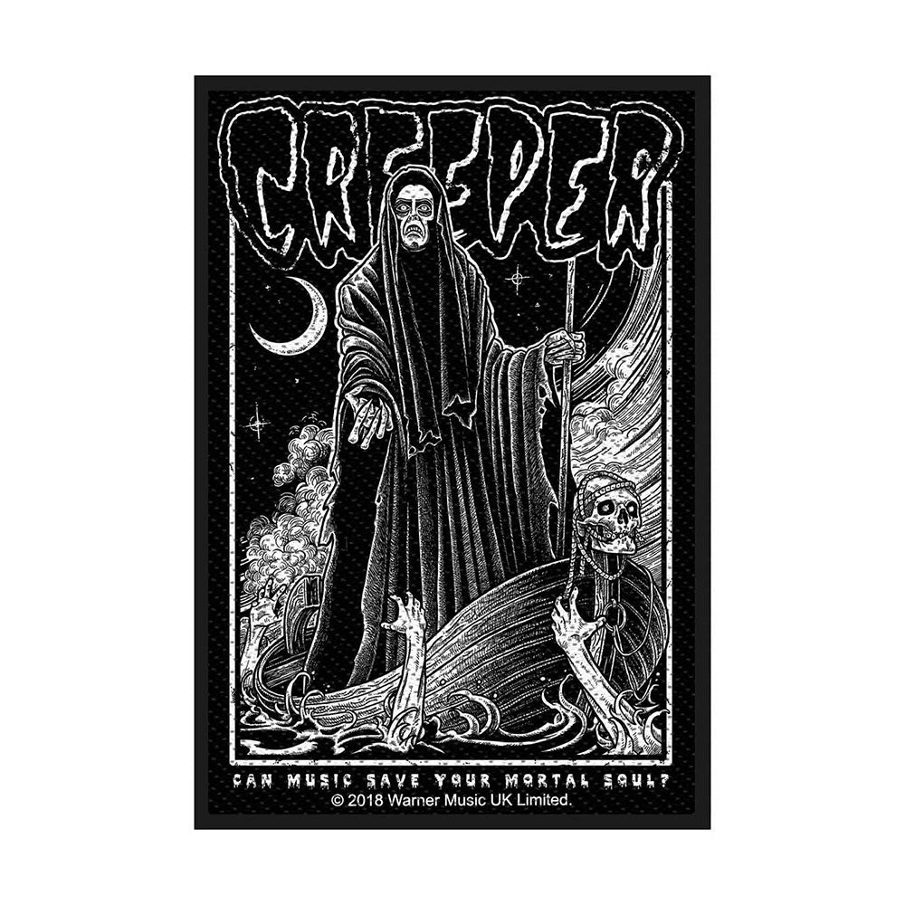 Creeper Mortal Soul Woven Patch Front