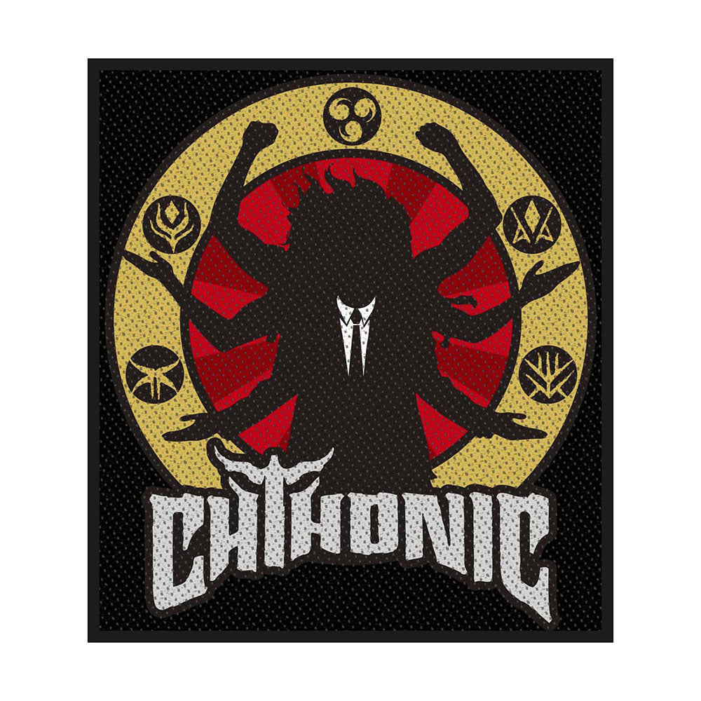Chthonic Deity Woven Patch Front
