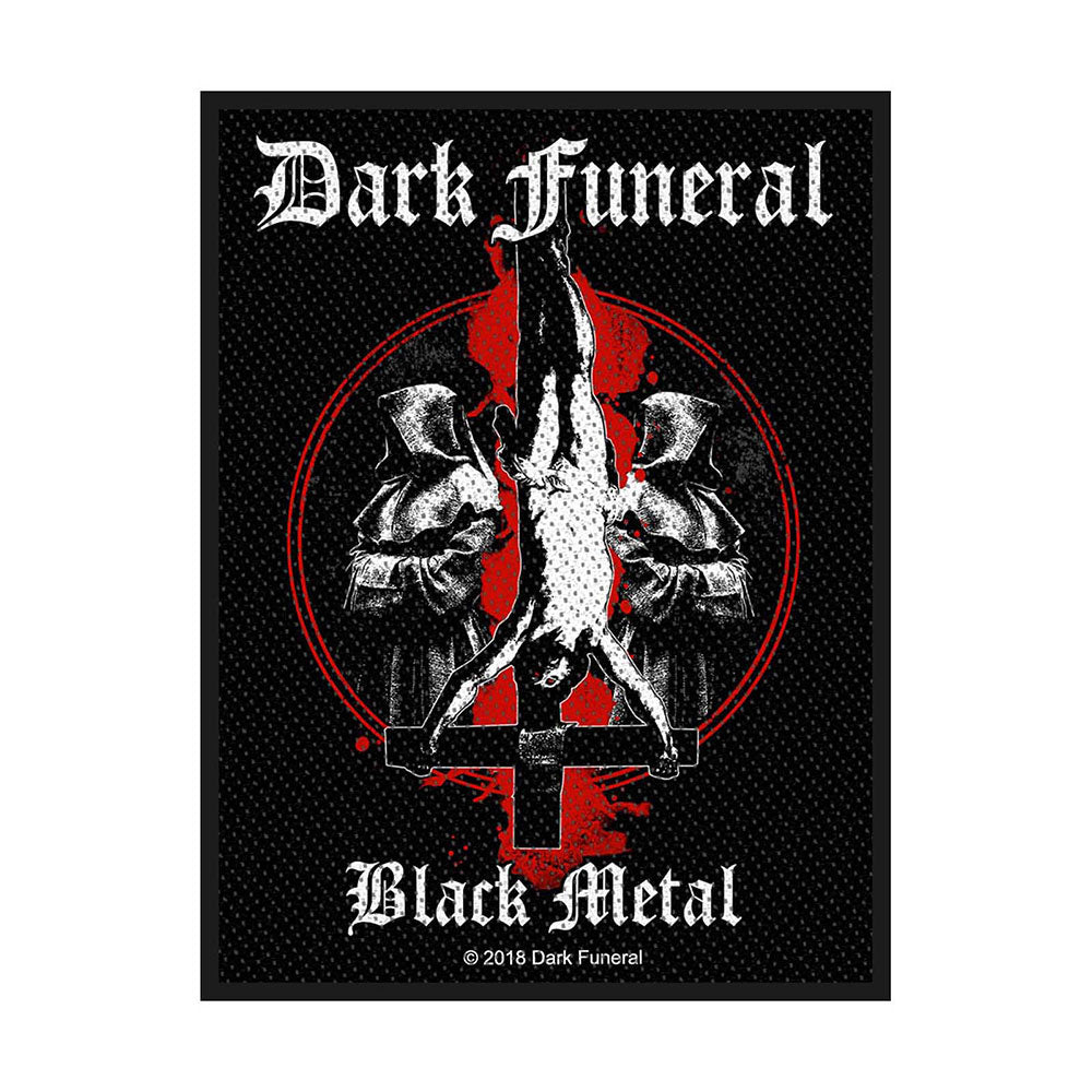 Dark Funeral Black Metal Woven Patch Front