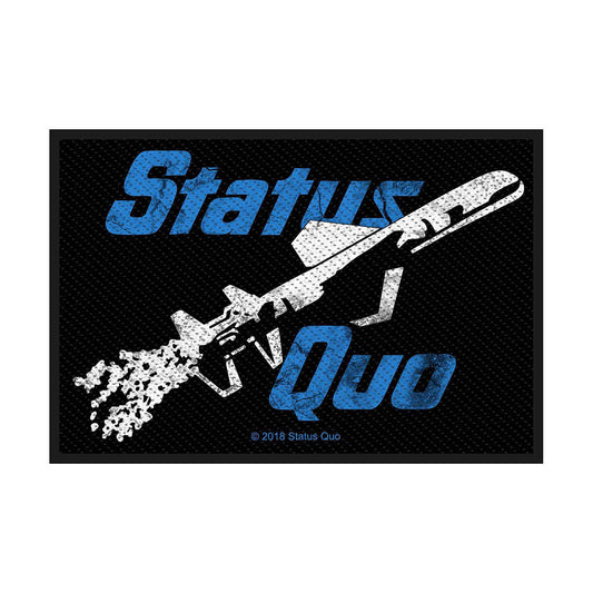 Status Quo Just Supposin' Woven Patch Front
