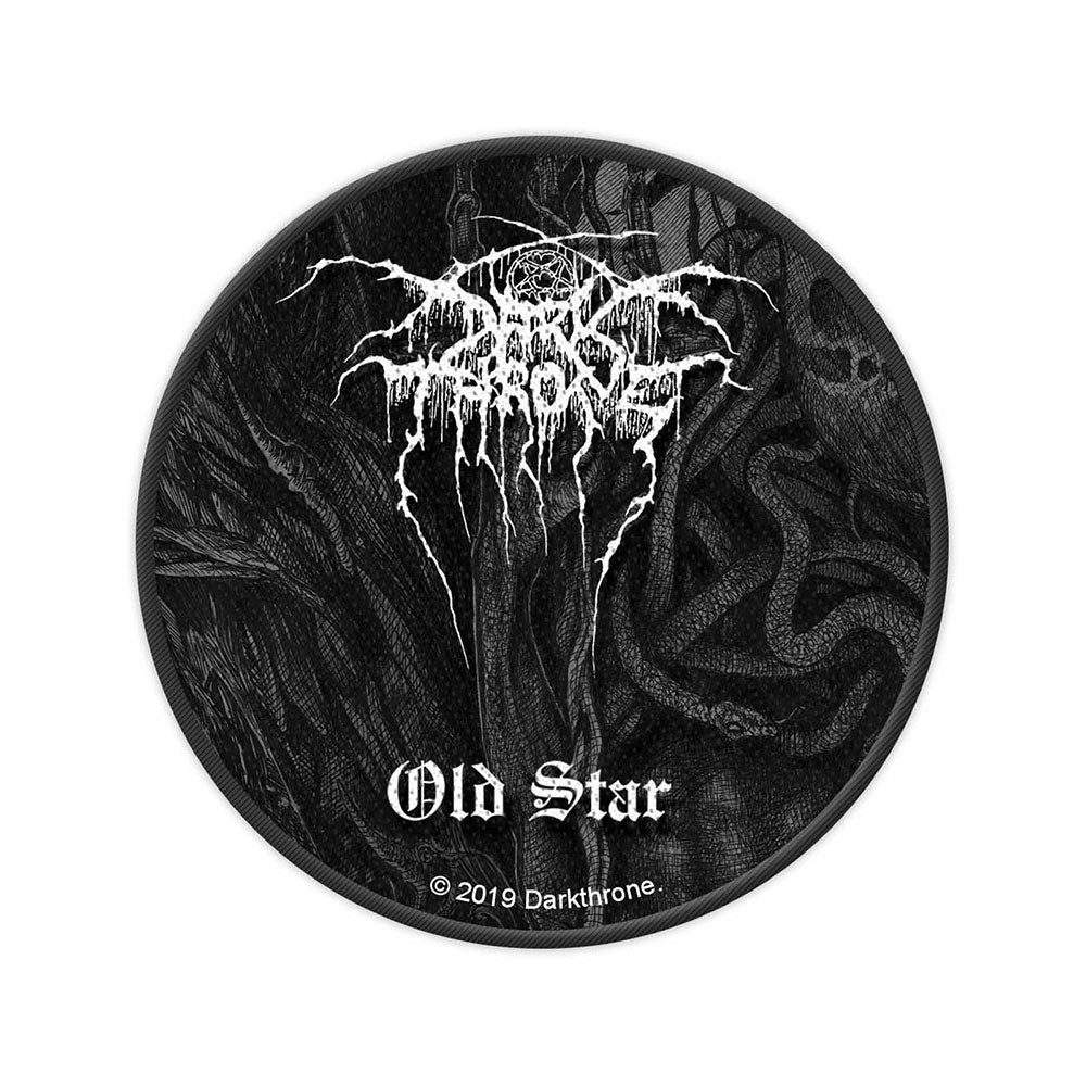 DarkThrone Old Star Woven Patch Front
