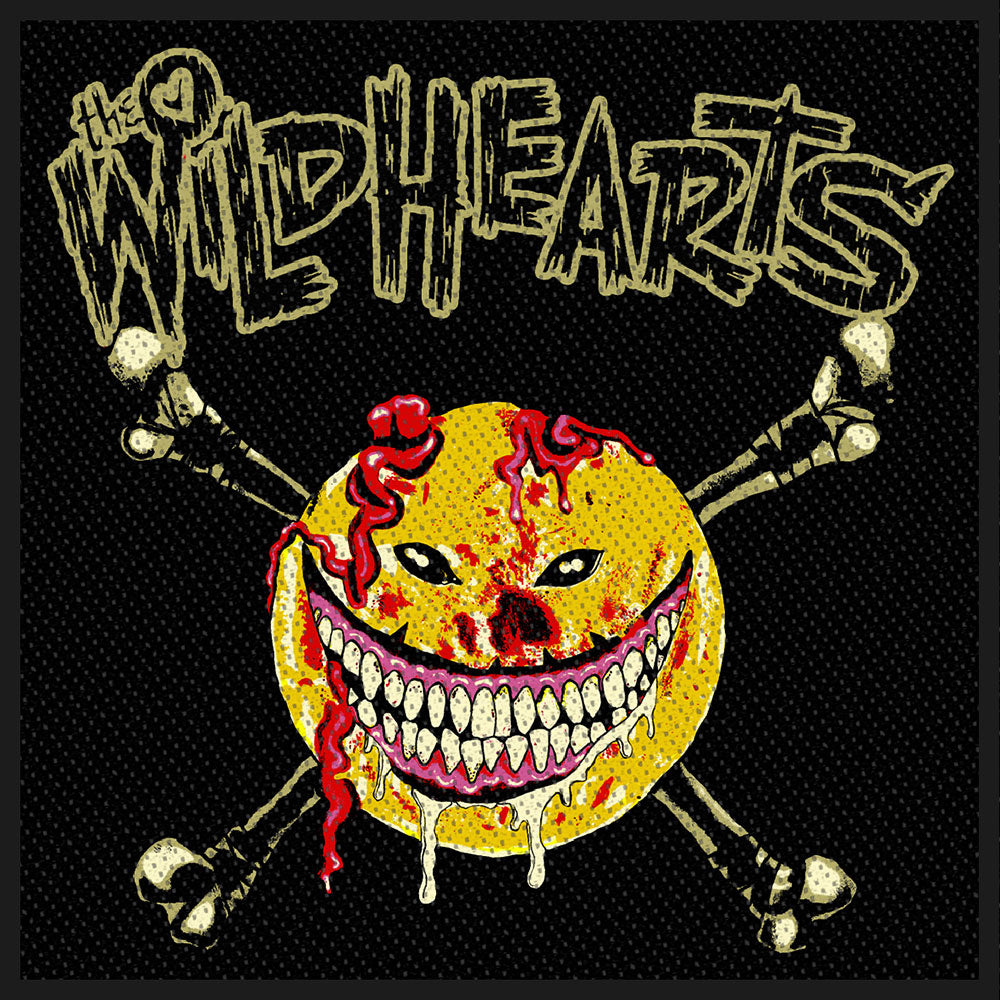 Wildhearts Smiley Face Woven Patch Front