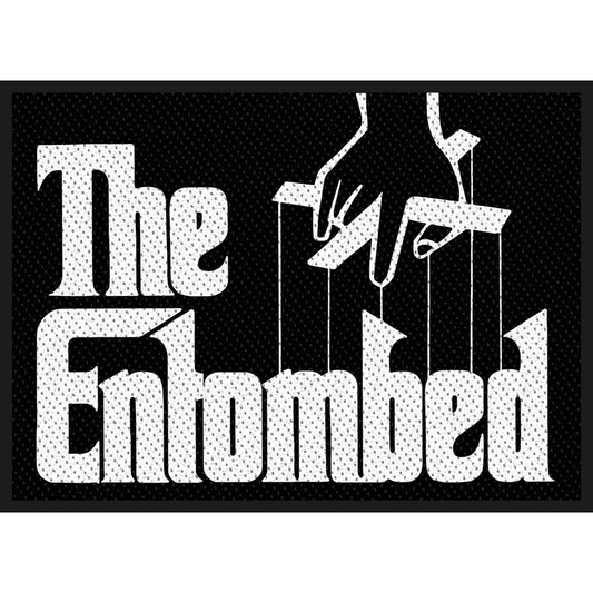 Entombed Godfather Logo Woven Patch Front
