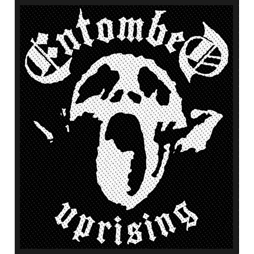 Entombed Uprising Woven Patch Front