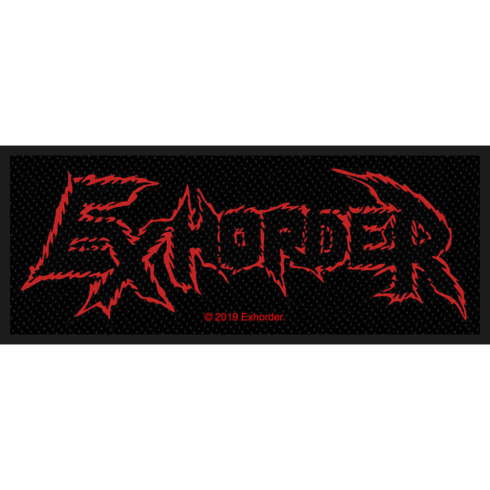 Exhorder Logo Woven Patch Front