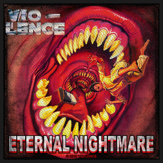 Vio-Lence Eternal Nightmare Woven Patch Front