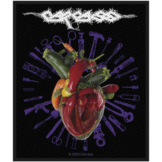 Carcass Torn Arteries Woven Patch Front