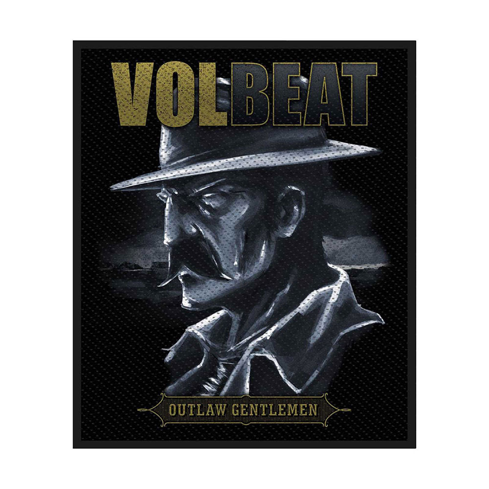 Volbeat Outlaw Gentlemen Woven Patch Front