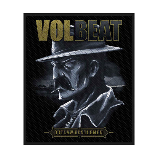 Volbeat Outlaw Gentlemen Woven Patch Front