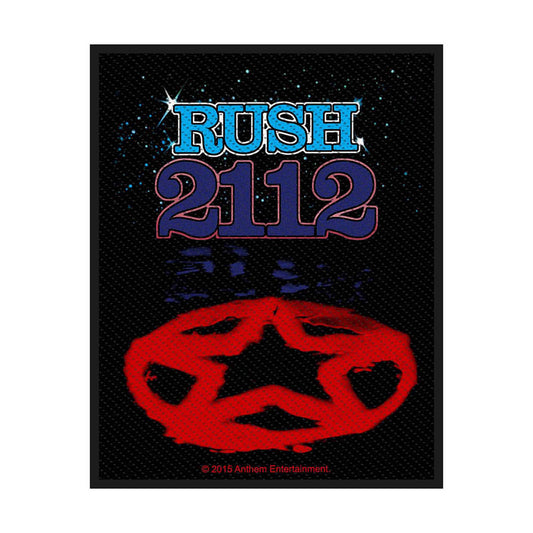 Rush 2112 Woven Patch Front