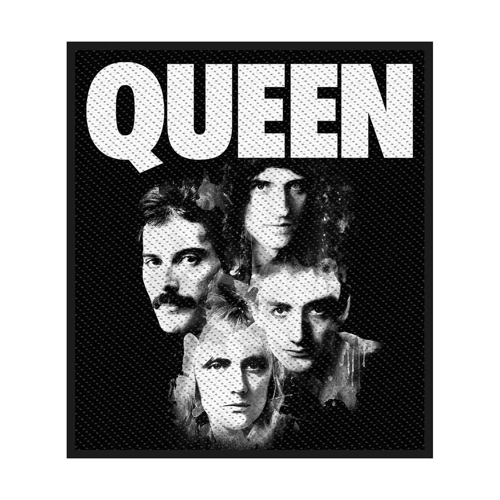 Queen Faces Woven Patch Front