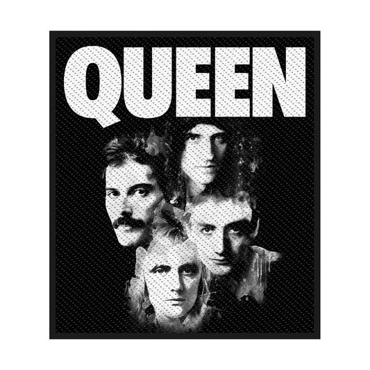 Queen Faces Woven Patch Front
