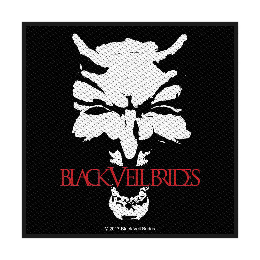 Black Veil Brides Devil Woven Patch Front