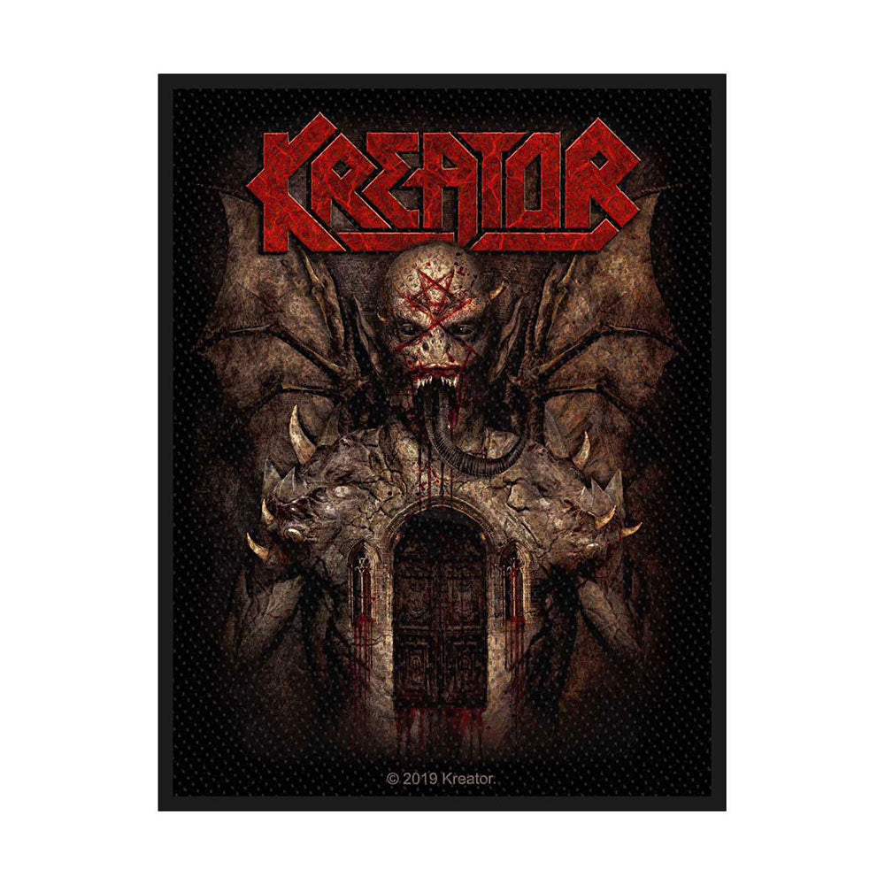 Kreator Gods Of Violence Woven Patch Front