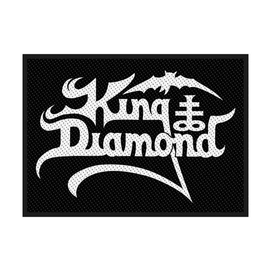 King Diamond Logo Woven Patch Front